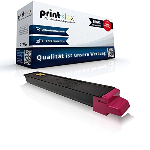 Print-Klex Tonerkartusche kompatibel für Kyocera TASKalfa 2551 ci TK8325 TK 8325 TK 8325M TK8325M TK-8325M Magenta Rot - Office Pro Serie von Print-Klex GmbH & Co.KG