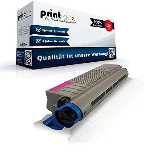 Print-Klex Tonerkartusche kompatibel für Oki C822 C822N C822DN C822CDTN C-822 C-822-N C-822-DN C-822-CDTN Magenta M von Print-Klex GmbH & Co.KG