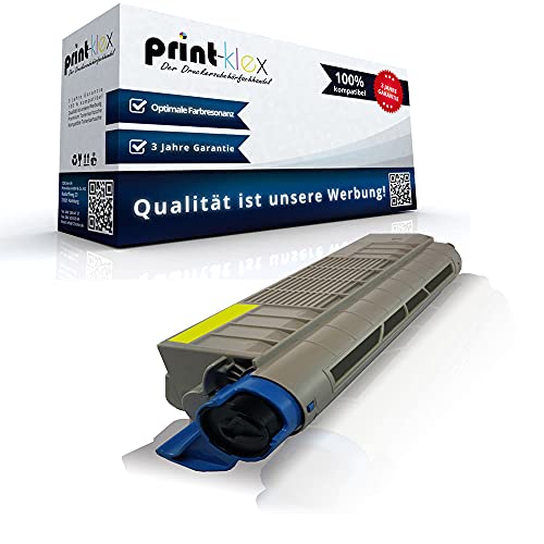 Print-Klex Tonerkartusche kompatibel für Oki C822 C822N C822DN C822CDTN C-822 C-822-N C-822-DN C-822-CDTN Yellow Gelb Y von Print-Klex GmbH & Co.KG