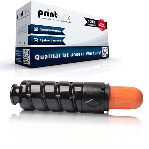Print-Klex Tonerkartusche kompatibel mit Canon IR 1700 Series IR 1730 IR 1730 i IR 1730 iF IR 1730 Series IF 1740 IR 1740 i C-EXV37 2787B002 C-EXV 37 CEXV37 Black Schwarz - Office Print Serie von Print-Klex GmbH & Co.KG