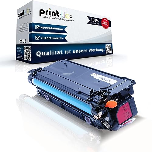 Print-Klex Tonerkartusche kompatibel mit HP Color Laserjet Enterprise Flow MFP M 578 c Color Laserjet Enterprise Flow MFP M 578 z W2123A 212A W2123 W2123X 212X Magenta Rot - Office Plus Serie von Print-Klex GmbH & Co.KG