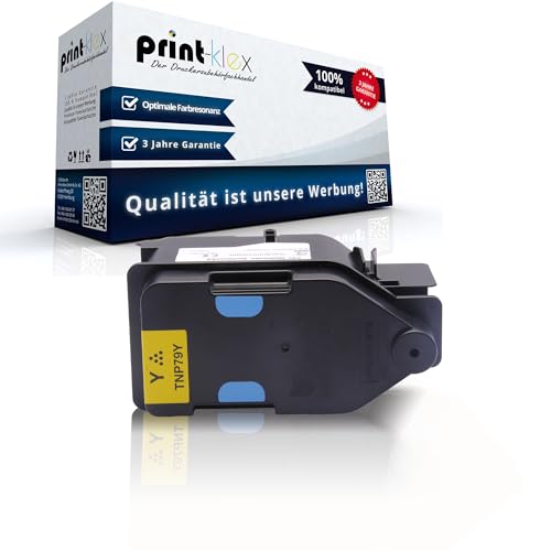 Print-Klex Tonerkartusche kompatibel mit Konica Minolta Bizhub C 3320 i Bizhub C 3321 i Bizhub C 3320i Bizhub C 3321i Bizhub C3320i Bizhub C3321i TNP80 AAJW251 TNP-80Y TNP80Y TNP 80Y Yellow Gelb Print-Klex Tonerkartusche kompatibel mit Konica Minolta Bizhub C 3320 i Bizhub C 3321 i Bizhub C 3320i Bizhub C 3321i Bizhub C3320i Bizhub C3321i TNP80 AAJW251 TNP-80Y TNP80Y TNP 80Y Yellow Gelb von Print-Klex GmbH & Co.KG