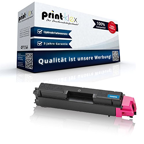 Print-Klex Tonerkartusche kompatibel mit Kyocera FS-C 5150 DN FS-C 5150DN TK580M 1T02KTBNL0 TK-580M XL TK580 TK-580MXL Rot Magenta - Office Pro Serie von Print-Klex GmbH & Co.KG