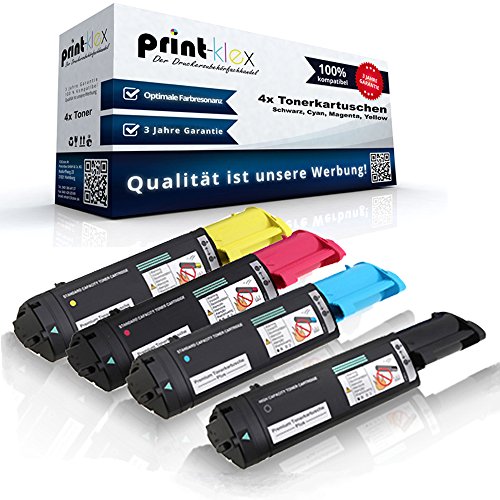 Print-Klex Tonerkartuschen Sparset kompatibel für Dell XH005 3010CN 593-10154 JH565 593-10155 TH204 593-10157 XH005 593-10156 WH006 Sparset von Print-Klex GmbH & Co.KG