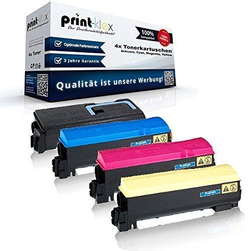 Print-Klex XXL Toner Set kompatibel für Kyocera FS-C5300DN FS-C5350DN FS C5300DN C5350DN TK560 TK 560 - Toner Set von Print-Klex GmbH & Co.KG