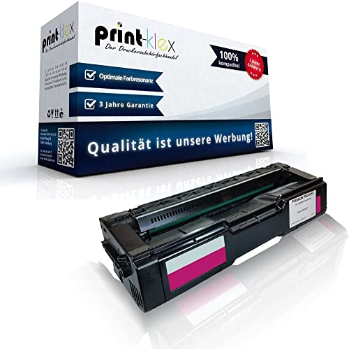 Print-Klex Tonerkartusche kompatibel für Ricoh SP C 250 SP C 250 DN SP C 250 e SP C 250 sf SP C 250 sfw SP C250DN SP C250E SP C250SF SP C250SFW SPC Magenta M von Print-Klex GmbH & Co.KG