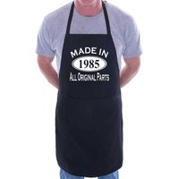 Print4U Made in 1985 40.geburtstag Grillschürze Koch Schürze von Print4ustore