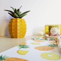Aloe Ananas Pflanzer, Sukkulenten Goldener Halter, 3D Gedruckter Ananas, Ananastopf von PrintAPot