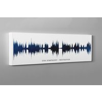 Personalisierte Soundwave Kunst Individueller Song Print Auf Baumwoll Leinwand Personalisierte Soundwave Kunst Individueller Song Print Auf Baumwoll Leinwand von PrintKoala