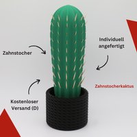 Kaktus Zahnstocher Spender Mit Federmechanismus - Cactus Toothpick Deko Zimmerpflanze Pflanze Kaktus Zahnstocher Spender Mit Federmechanismus - Cactus Toothpick Deko Zimmerpflanze Pflanze von PrintMaGbR3DDruck
