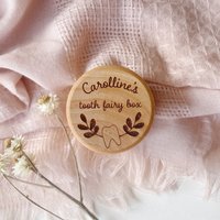 Personalisierte Zahnfee Box Mit Name Des Kindes von PrintSmitten