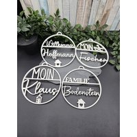 Namensschild Familie Oder Vorname Personalisiert - 3D Druck Schild 2 Größen & 4 Motive Pla Filament Namensschild Familie Oder Vorname Personalisiert - 3D Druck Schild 2 Größen & 4 Motive Pla Filament von PrintStuuv