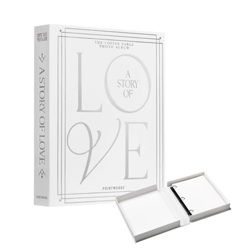 ALBUM PHOTO PRINTWORKS A STORY OF LOVE XL SILVER von PrintWorks