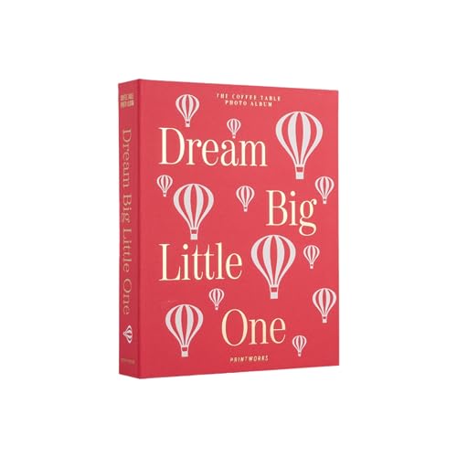 ALBUM PHOTO PRINTWORKS DREAM BIG LITTLE ONE PINK XL von PrintWorks