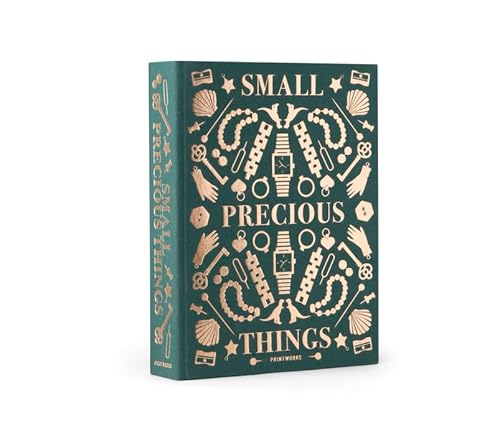 Printworks Aufbewahrungsbox Precious Things (grün) mit 6 Innenfächern, 19 x 26 x 8 cm, PW00600 von Printworks