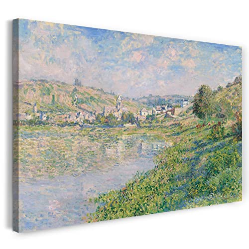 Printed Paintings Leinwand (100x70cm): Claude Monet - Vétheuil von Printed Paintings