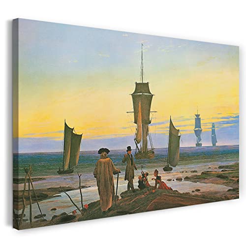 Printed Paintings Leinwand (120x80cm): Caspar David Friedrich - Die Lebensstufen von Printed Paintings