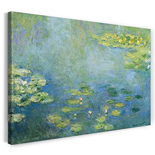 Printed Paintings Leinwand (120x80cm): Claude Monet - Seerosen von Printed Paintings