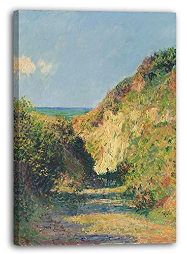 Printed Paintings Leinwand (40x60cm): Claude Monet - Der Hohle Pfad von Printed Paintings