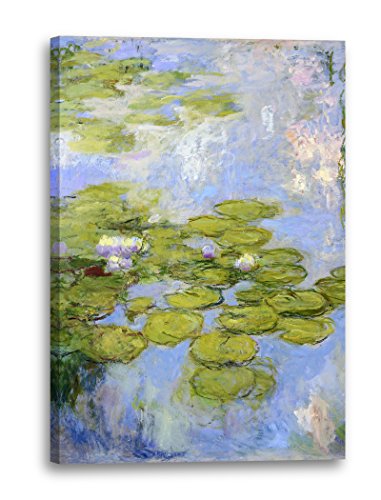 Printed Paintings Leinwand (40x60cm): Claude Monet - Seerosen von Printed Paintings