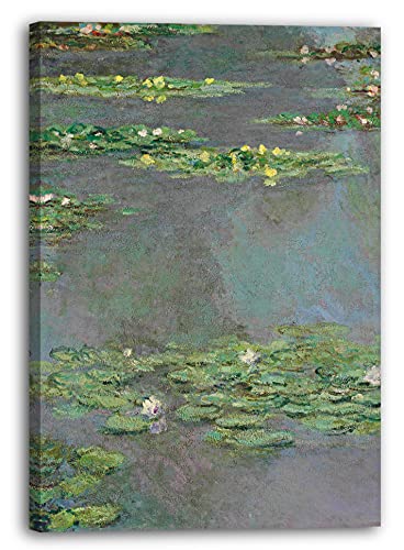 Printed Paintings Leinwand (40x60cm): Claude Monet - Seerosen von Printed Paintings