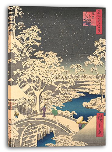 Printed Paintings Leinwand (40x60cm): Utagawa Hiroshige - Ochanomizu von Printed Paintings