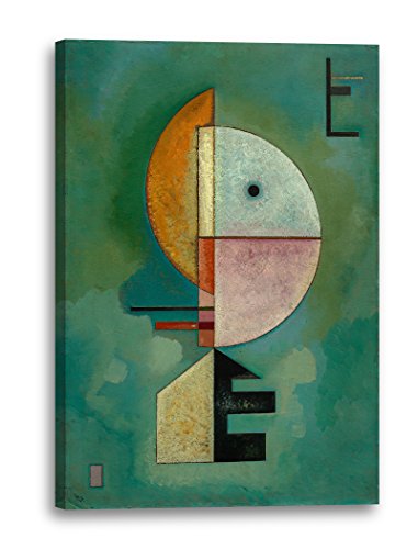 Printed Paintings Leinwand (40x60cm): Wassily Kandinsky - Empor (1929) von Printed Paintings