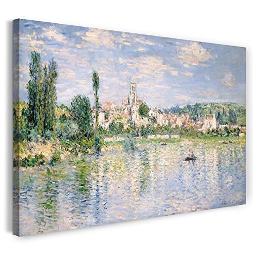 Printed Paintings Leinwand (60x40cm): Claude Monet - Vétheuil im Sommer (1880) von Printed Paintings