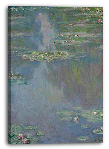 Printed Paintings Leinwand (80x120cm): Claude Monet - Seerosen von Printed Paintings
