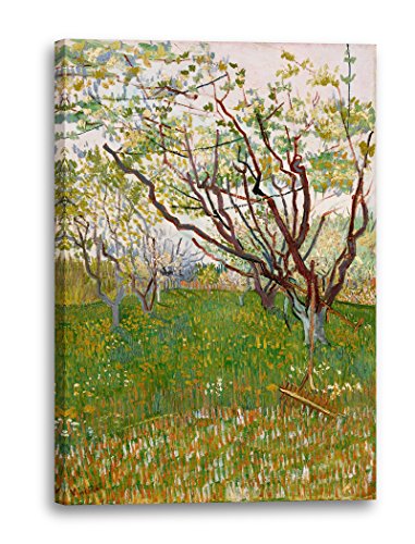 Printed Paintings Leinwand (80x120cm): Vincent Van Gogh - Der blühende Obstgarten von Printed Paintings
