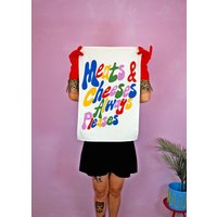 Fleisch & Käse Bitte Immer Geschirrtuch Fleisch & Käse Bitte Immer Geschirrtuch von PrintedWeird