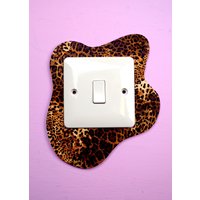 Leopard Muster Lichtschalter Abdeckung von PrintedWeird