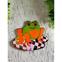 Mini Frosch-Spiegel von PrintedWeird