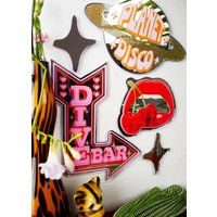 Retro Bar-Spiegel | 2 Größen von PrintedWeird
