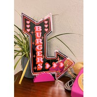 Retro Burger Spiegel | 2 Größen von PrintedWeird