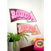 Rodeo Pfeil Spiegel von PrintedWeird