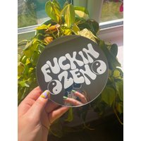 Scheiß Zen Mini Disc Spiegel - Farbe Anpassen Scheiß Zen Mini Disc Spiegel - Farbe Anpassen von PrintedWeird
