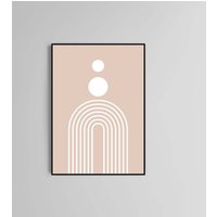 Abstraktes Poster Print Home Wand Kunst Dekor Moderne Linie Design von PrinteroUK