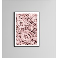 Rosen Muster Poster Print Home Wand Kunst Dekor Blumen Modernes Design von PrinteroUK