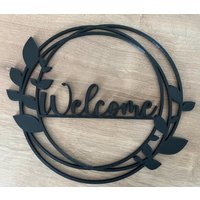 Türschild, Türkranz, Welcome, Dekoring, Türdeko, Wanddekoration, Fensterdeko Türschild, Türkranz, Welcome, Dekoring, Türdeko, Wanddekoration, Fensterdeko von Printhead3d