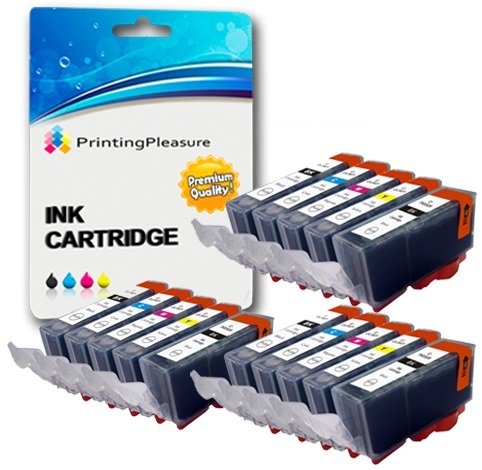 15 XL Druckerpatronen für Canon Pixma MG5750 MG5751 MG6850 MG6851 MG7750 TS5050 TS6050 MG5752 MG5753 MG6852 MG6853 | kompatibel zu PGI-570PGBK XL CLI-571BK XL CLI-571C XL CLI-571M XL CLI-571Y XL von Printing Pleasure
