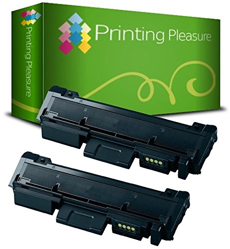 2 Toner kompatibel zu MLT-D116L für Samsung Xpress SL-M2625 M2625D M2675F M2675FN M2676 M2676N M2825DW M2825ND M2835 M2835DW M2875FD M2875FW M2875ND M2885 M2885FW - Schwarz, hohe Kapazität von Printing Pleasure