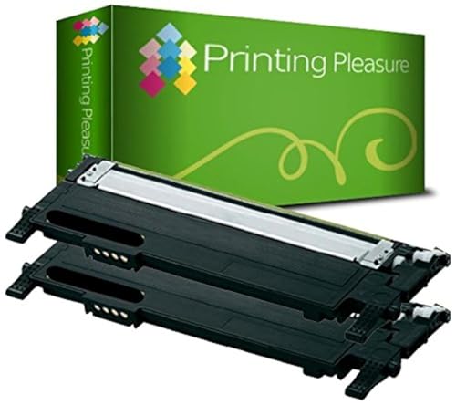 2er Set CLT-K404S Schwarz Premium Toner kompatibel für Samsung Xpress C430W, C480FN, C480FW, C480W von Printing Pleasure