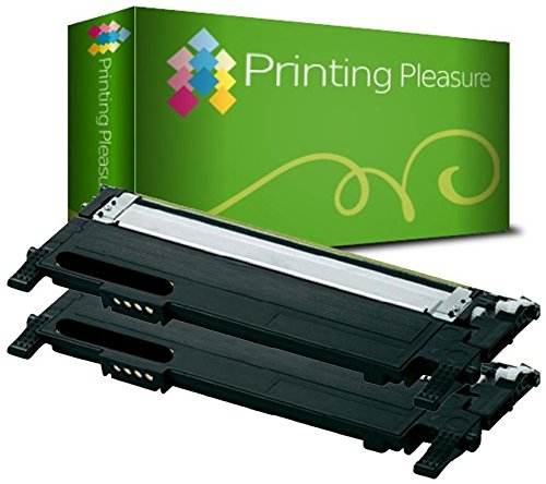 2er Set CLT-K4072S Schwarz Premium Toner kompatibel für Samsung CLX-3180 CLX-3180FN CLX-3180FW CLX-3185 CLX-3185FN CLX-3185FW CLX-3185N CLX-3185W CLP-320 CLP-320N CLP-325 CLP-325N CLP-325W von Printing Pleasure