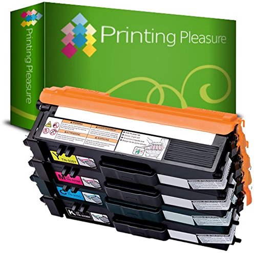 4 Toner kompatibel für Brother HL-4140CN 4150CDN 4570CDW 4570CDWT MFC-9460CDN 9465CDN 9970CDW DCP-9050CDN 9055CDN 9270CDN | TN325BK TN325C TN325M TN325Y von Printing Pleasure