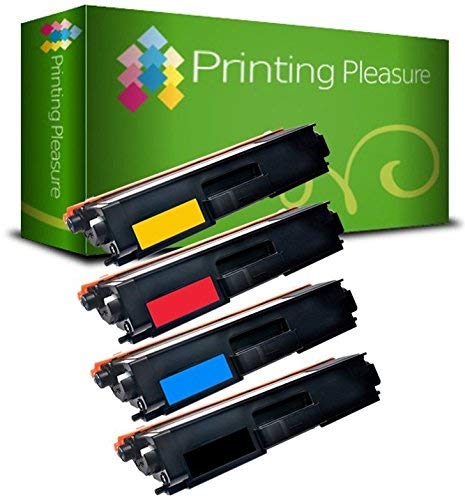 4 Toner kompatibel zu Brother TN-423 für MFC-L8690CDW MFC-L8900CDW HL-L8260CDW HL-L8360CDW HL-L9310CDW DCP-L8410CDW - Schwarz/Cyan/Magenta/Gelb, hohe Kapazität (BK 6.500 & C/M/Y 4.000 Seiten) von Printing Pleasure