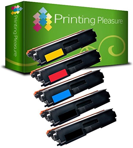 5 Toner kompatibel für Brother HL-L8250CDW L8250CDN L8350CDW L8350CDWT DCP-L8400CDN L8450CDW MFC-L8600CDW L8650CDW L8850CDW | TN326BK TN326C TN326M TN326Y von Printing Pleasure