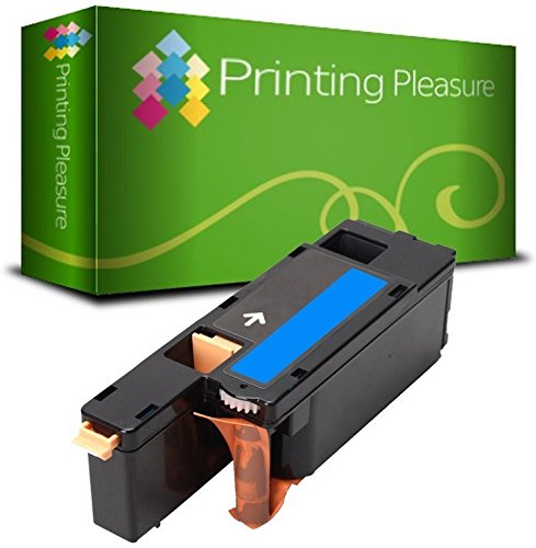 Printing Pleasure 593-11129 Cyan Premium Toner kompatibel für Dell C1660, C1660W, C1660DW, C1660CN, C1660CNW von Printing Pleasure