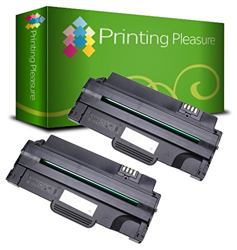 Printing Pleasure 2 Toner kompatibel für Dell 1130 1130n 1133 1135n - Schwarz, hohe Kapazität von Printing Pleasure