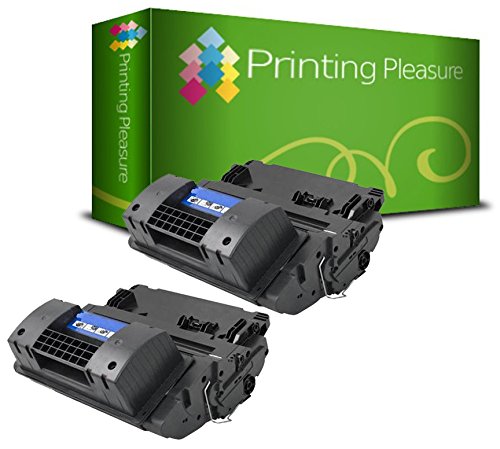 Printing Pleasure 2er Set CC364A 64A Premium Toner Schwarz kompatibel für HP Laserjet P4014, P4014N, P4014DN, P4015, P4015N, P4015DN, P4015TN, P4015X, P4515, P4515N, P4515TN, P4515X, P4515XM von Printing Pleasure